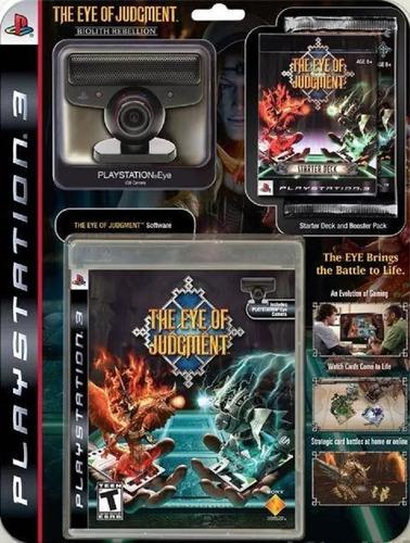 The Eye Of Judgement Ps3 Camara + Cartas + Juego En Palermo