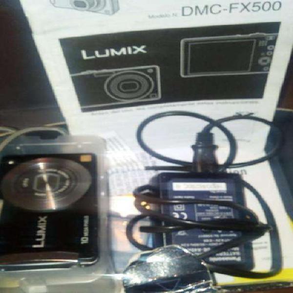 Vendo Cámara Panasonic Lumix Fx500