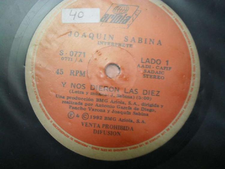 Vinilo Simple de Joaquin Savina