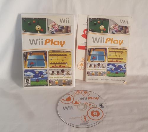 Wii Play Juego Para Nintendo Wii Original Completo