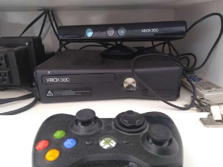 XBox 360 + Kinect + joystick + juegos