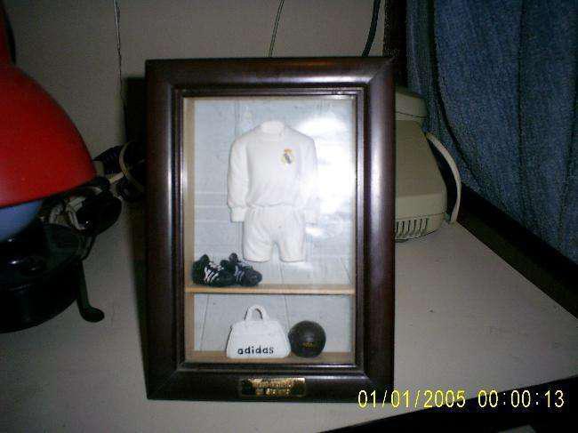 recuerdo conmemorativo del Real Madrid