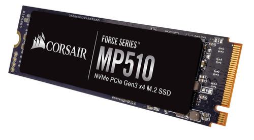 Ssd Corsair Force Mp510 480 Gb Nvme M.2 Pcie Gen3 X 4