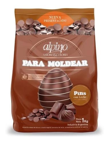 Chocolate C/leche Alpino Para Moldear Pins 1kg - Azeda Group