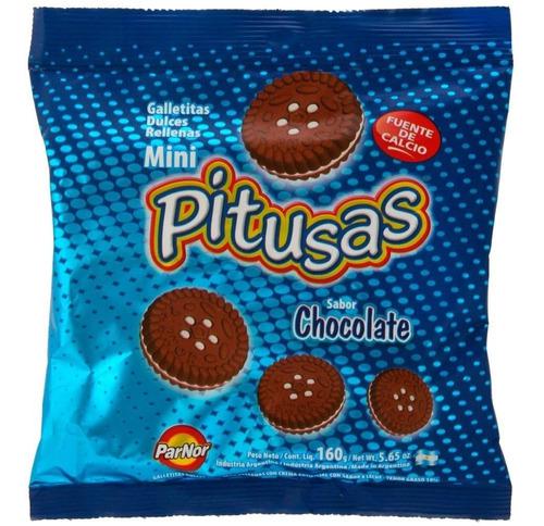 Galletitas Pitusas Chocolate 160gr Galletas Dulces Choco