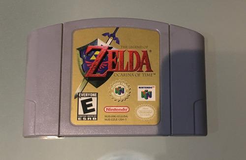Juego De Nintendo 64 The Legend Of Zelda Ocarina Time
