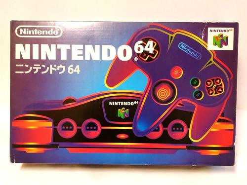 Nintendo 64 (japan - Ntsc) Completa, De Colección.