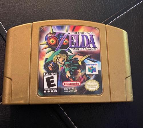 The Legend Of Zelda Majora's Mask Nintendo N64 100% Original