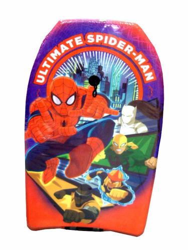 Barrenador Bodyboard C/ Soga De Spiderman Ditoys- Minijuegos