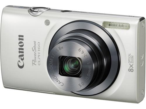 Camara Canon Powershot Elph160 Gris Plata 20mpx Hd