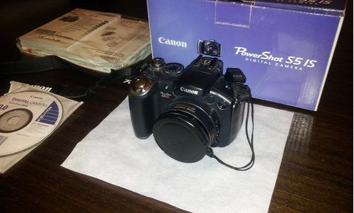 Camara Fotos Canon S5 Is Powershot Como Nueva - No Nikon
