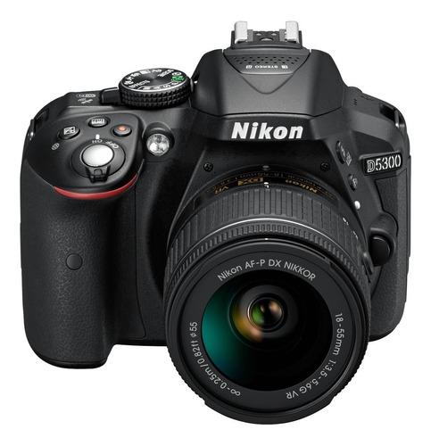 Camara Nikon D5300 Kit 18-55 24mp Full Hd Wifi Orig Gtia