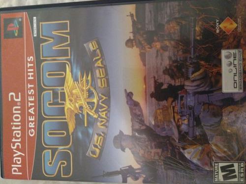 Juego Play 2 Socom Original