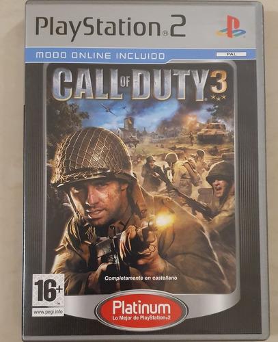 Juego Ps2 Original Call Of Duty 3