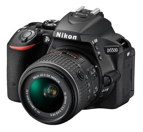 Nikon D5500 Kit 18-55 Vr 24.2mpx + 16gb 12 Cuotas S Interes