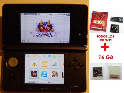 Nintendo 3ds + Todos Los Juegos