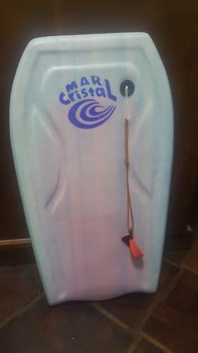Tabla Bodyboard Barrenador Surf 90x47 Mar Cristal (liquido)