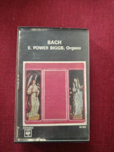 Bach E. Power Biggs Organo Cassette