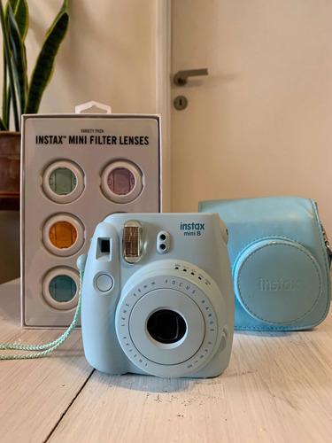 Camara Instax Mini 8 Celeste Fujifilm