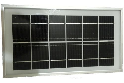 Cargador Pilas Recargarcables O Baterias 6 Volts Panel Solar