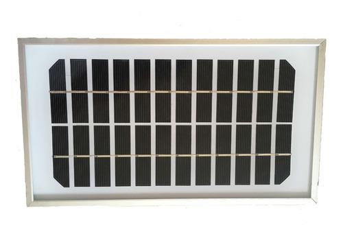 Cargador Solar 12v 3w Autorregulable De Baterias Recargables