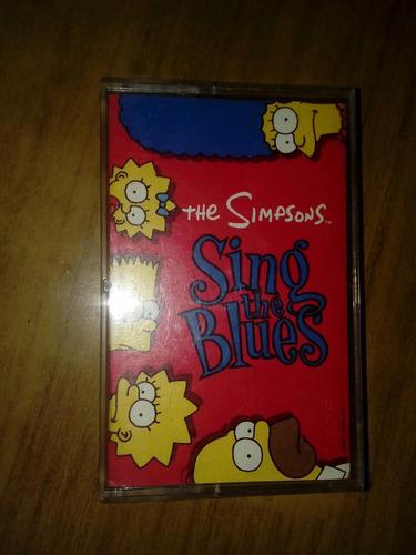 Cassette Importado De U.s.a. The Simpsons. Sing The Blues.