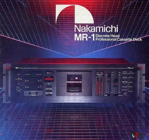 Cassettera Nakamichi Mr 1 Pro 3 Cabezas Japonesa