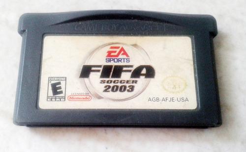Fifa Soccer 2003 Para Game Boy Advance, Sp O Nintendo Ds