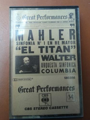 Great Performances Mahler Cassette