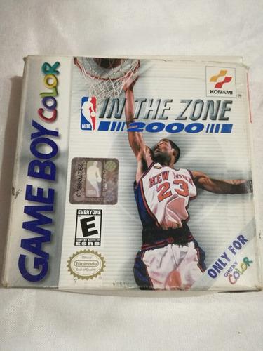 Juego De Nintendo Game Boy In The Zone 2000