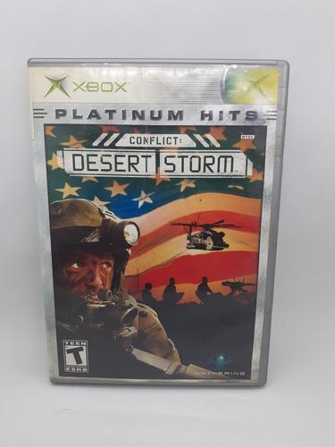 Juego Desert Storm Original Xbox Clásica _la Retro!