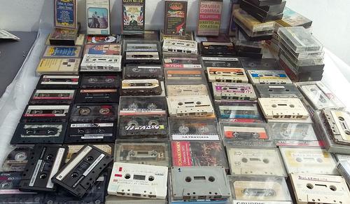 Lote 90 Cassettes Audio Para Artesanias Retro (leer)