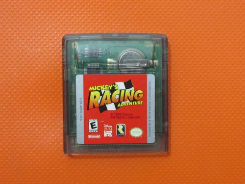 Mickey's Racing Adventure Original Para Nintendo Game Boy