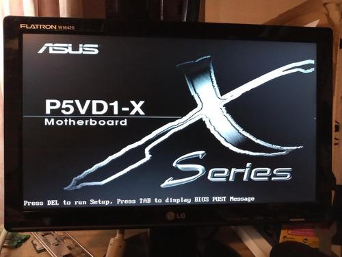 Mother Asus P5vd1 -x Con Micro, Memoria Y Placa De Video Agp