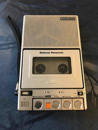 National Panasonic Rq-2727 Grabadora De Cassette Super Slim