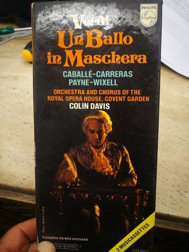 Opera Un Ballo In Maschera X 2 Cassettes