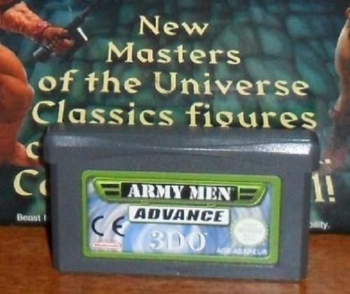Original Gameboy Nintendo Game Boy Advance Army Men Español