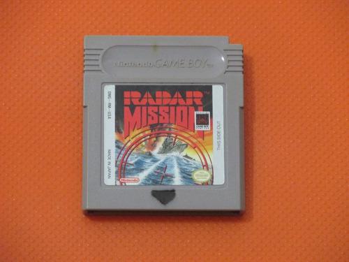 Radar Mission Original Para Nintendo Game Boy