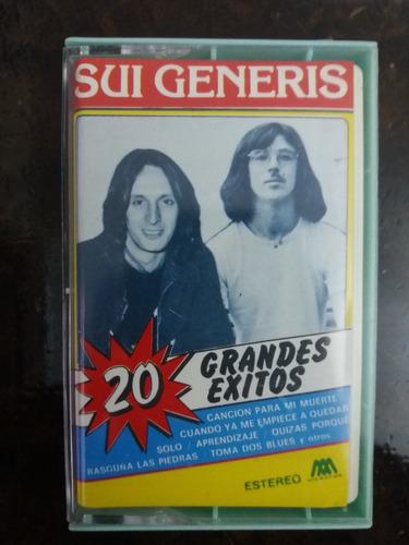 Sui Generis 20 Grandes Exitos Cassette