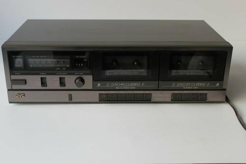 Vintage Jvc Td-w53 Estéreo Reproductor De Cassette