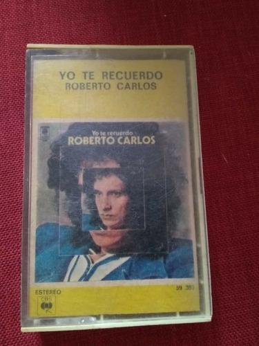 Yo Te Recuerdo Roberto Carlos Cassette