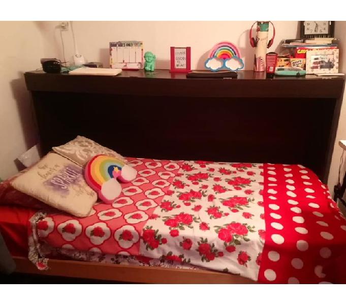 CAMA REBATIBLE 1 ½ EN EXCELENTE ESTADO - PRECIO NEGOCIABLE