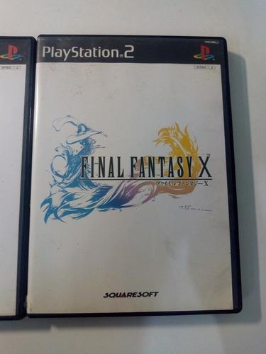 Final Fantasy X Ps2 Japonés Original!
