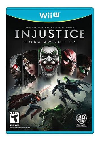 Injustice God Among Us Nuevo Fisico Nintendo Wii U
