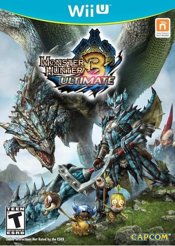 Monster Hunter 3 Ultimate Nuevo Fisico Sellad Nintendo Wii U