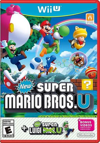 New Super Mario Bros U New Super Luigi U Nuevo Fisico Wii U