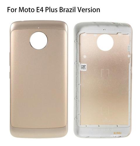 Tapa Trasera Celular Moto Motorola E4 Plus Versión Brasil