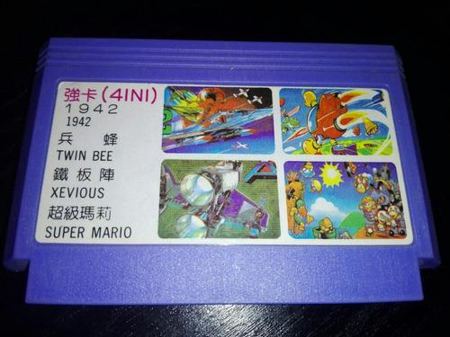 4 En 1 - Family Game Famicom Nintendo Nes - Mercado Envios