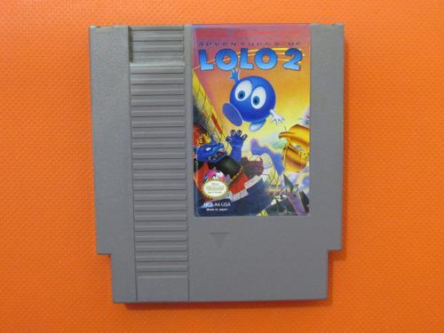 Adventures Of Lolo 2 | Original Nintendo Nes Ntsc