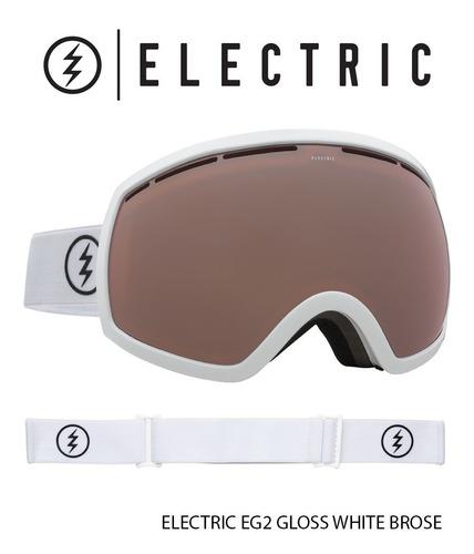 Antiparras Electric Ski/snowboard Eg2 Gloss White Brose